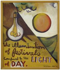 <em>The illumination of festivals</em>, 1954