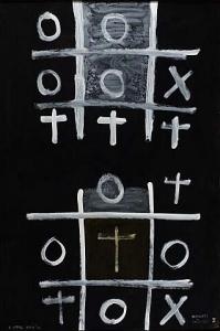 <em>Noughts and crosses, series 1, no. 1</em>, 1976