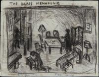 <em>Stage design for The Glass Menagerie</em>, 1956