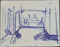 <em>Stage design for The Glass Menagerie</em>, 1956