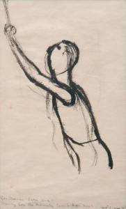<em>Drawing for Kennedy Crucifixion</em>, 1946