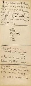 <em>Thou art just O Lord</em>, 1969