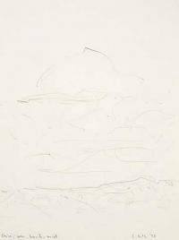 <em>Oaia, sea, beach, mist</em>, 1973