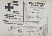 <em>Poster for James K. Baxter Festival</em>, 1973