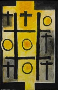 <em>Noughts and crosses, series 2, no. 4</em>, 1976