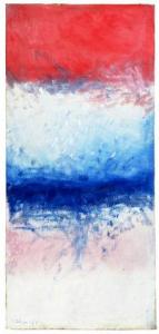 <em>Pink, blue and white painting</em>, 1963