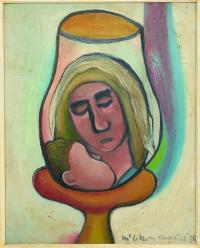 <em>Virgin and Child as a lamp</em>, 1950