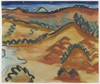 <em>Landscape from North end of Tomahawk Beach</em>, 1935