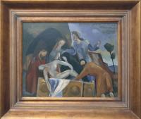 <em>Entombment after Titian</em>, 1946