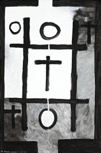 <em>Noughts and crosses, series 2, no. 2</em>, 1976