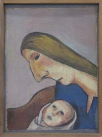 <em>Mother and child</em>, 1947