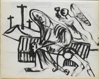 <em>[Pieta with angel bearing cup]</em>, 1946