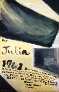 <em>[For Don and Julia: diptych]</em>, 1961