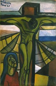 <em>Crucifixion with Virgin</em>, 1947