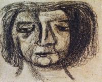 <em>Girl's head </em>, 1953