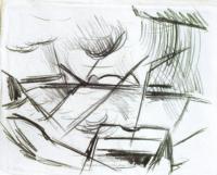 <em>Sketch for Puketutu and my boat</em>, 1957