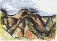 <em>Port Hills, Christchurch</em>, 1951