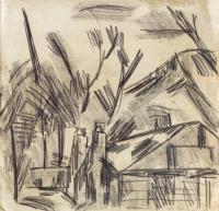 <em>[House and trees]</em>, 1940