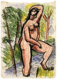 <em>[Bather]</em>, 1941