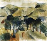 <em>[Landscape with trees]</em>, 1950