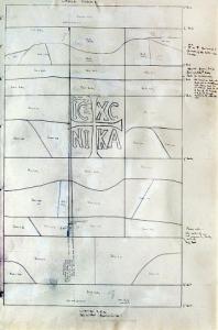 <em>This is the hill.  I Te Puke (Window for Te Puke, upper panel)</em>, 1970