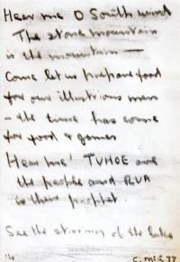 <em>Hear me O south wind no. 14</em>, 1977