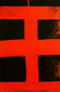 <em>Black and red</em>, 1976