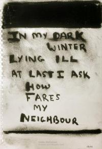 <em>In my dark winter</em>, 1971
