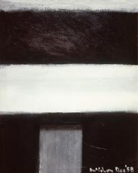 <em>Black white French Bay</em>, 1958