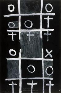 <em>Noughts and crosses, series 1, no. 4</em>, 1976