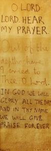 <em>O Lord: Lord hear my prayer</em>, 1969