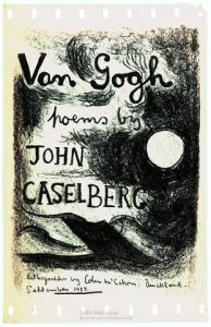 <em>[Cover design for Van Gogh -  poems by John Caselberg]</em>, 1957