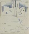 [Stage plan for James K. Baxter Festival]
